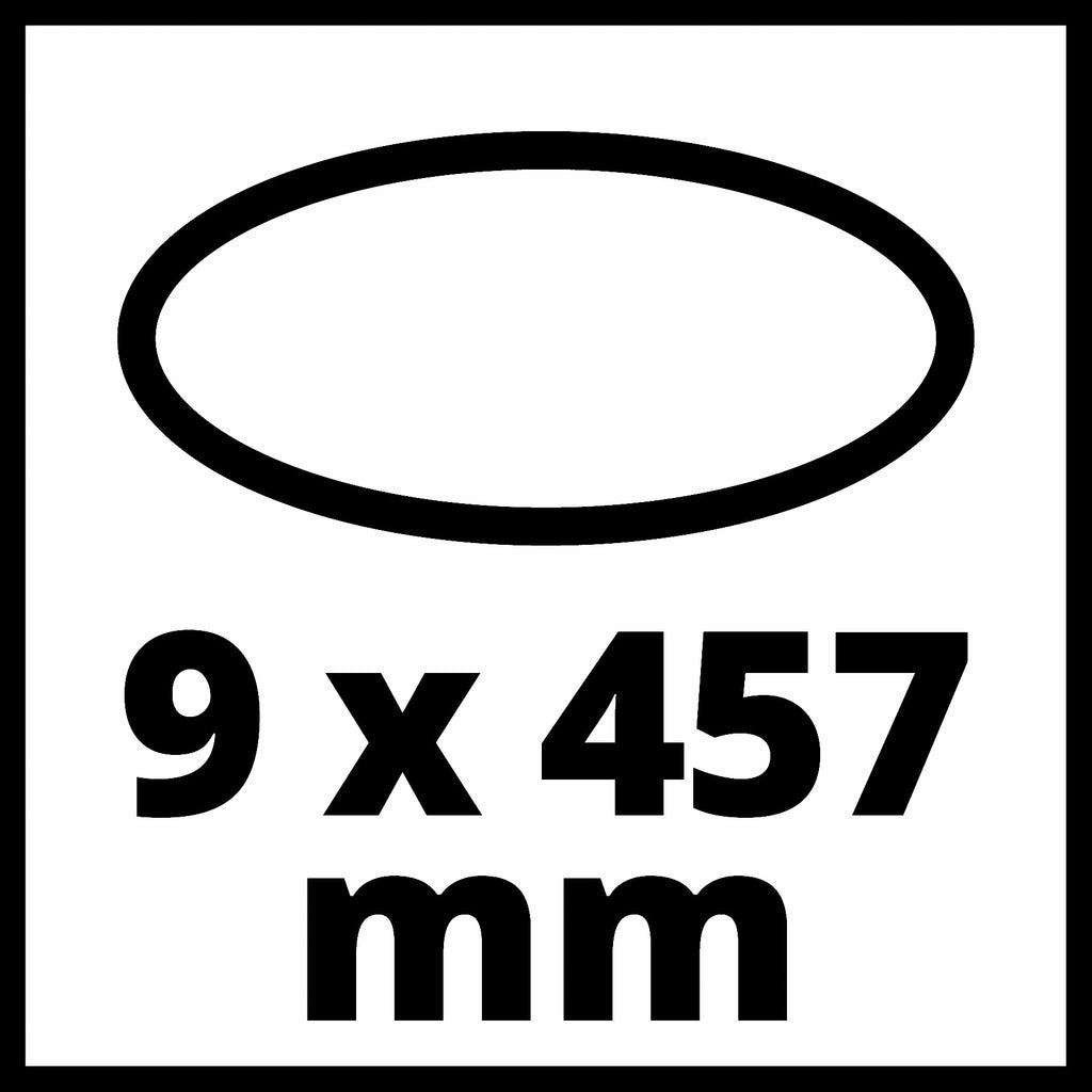 Bandfeilen-Zubehör Schleifbandset, 9x457, 35tlg.