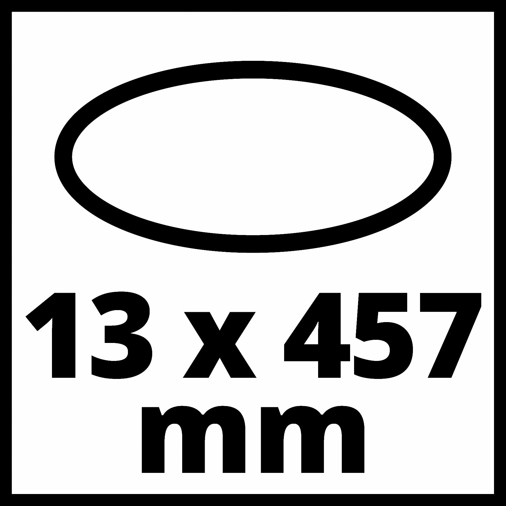 Schleifbandset, 13x457, 35tlg.