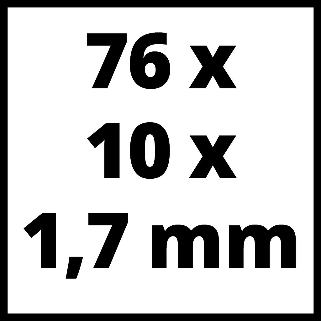 Diamanttrennscheibe 76 x 1,8 mm
