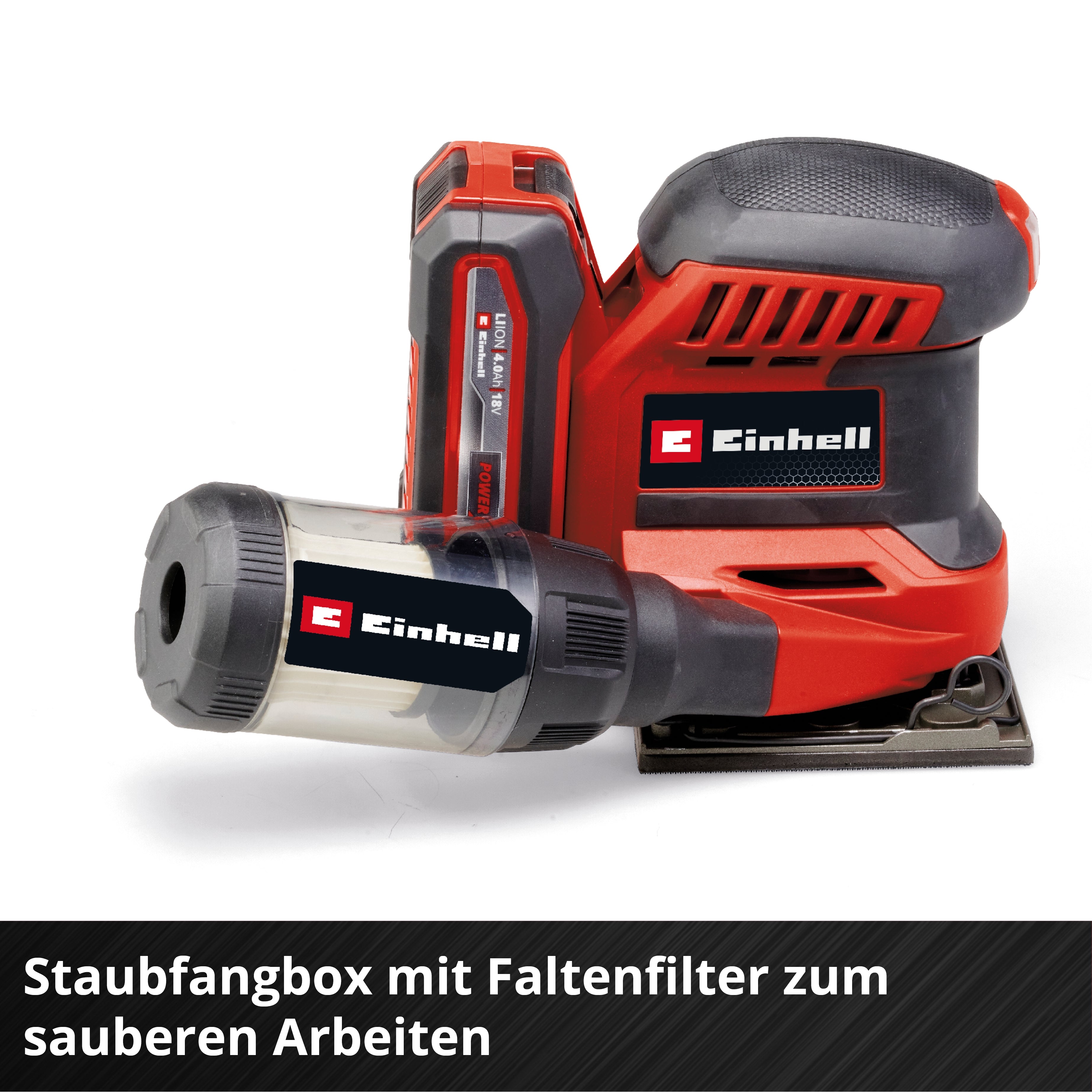 Akku-Faustschleifer TE-OS 18/113 3X  Li - Solo