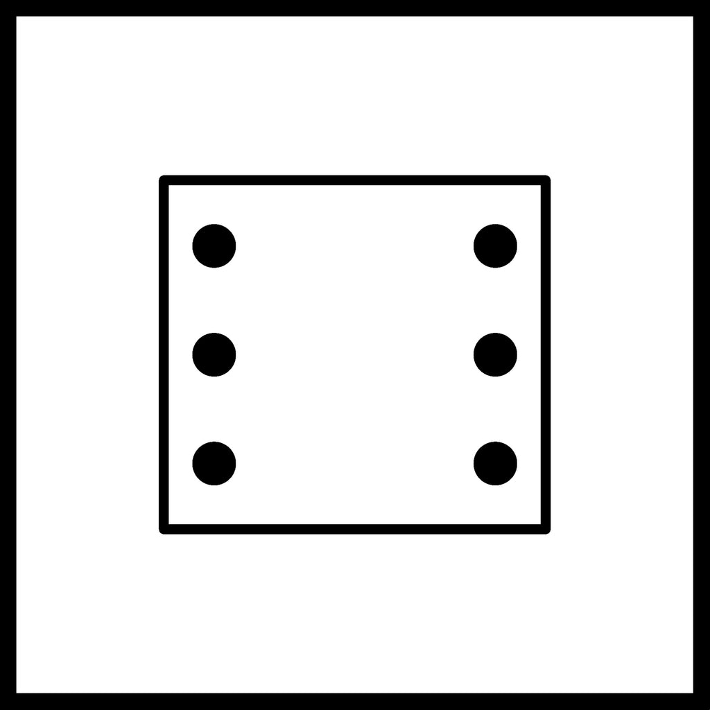 Schleifpapier-Set 102x114mm 12-tlg.