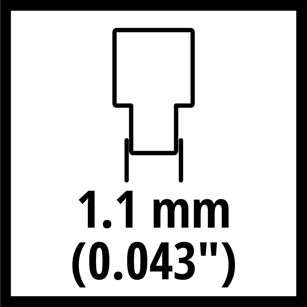 Einhell Kettensägen-Zubehör Ersatzkette 20cm 1,1 32T 7,62