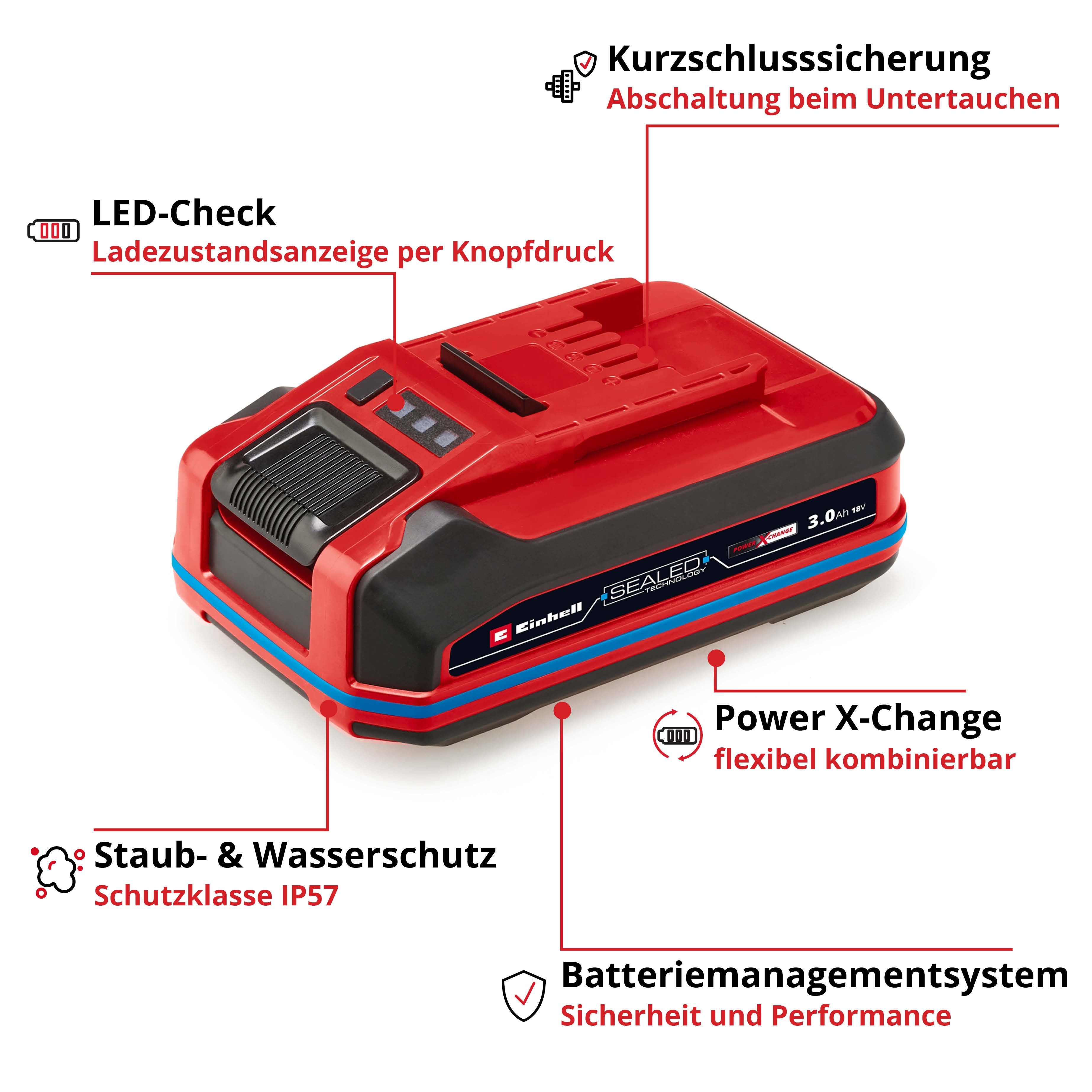 18V Akku 3,0 Ah SEALED Power X-Change Plus