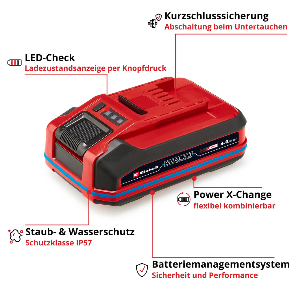 18V Akku 4,0 Ah SEALED Power X-Change Plus