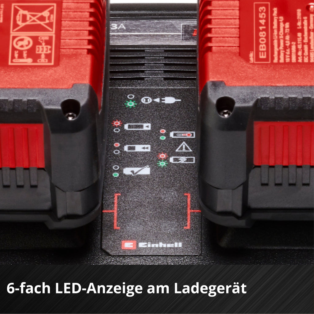 18V Doppel-Starterset 2 x 4,0 Ah Power X-Change