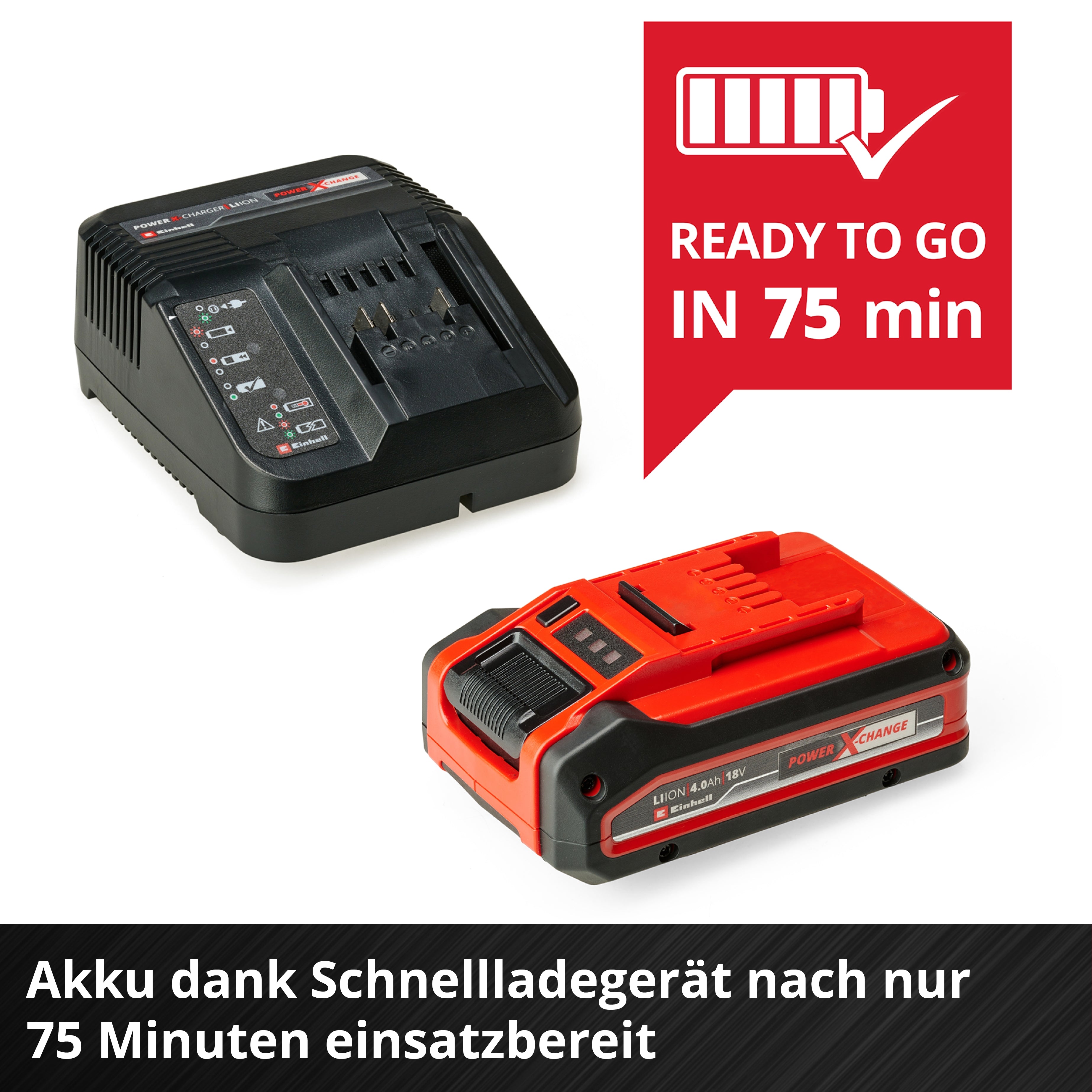 18 V Starterset 4,0 Ah PLUS Power X-Change