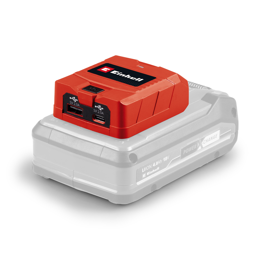 USB-Akku-Adapter TC-CP 18 Li USB A/C-Solo
