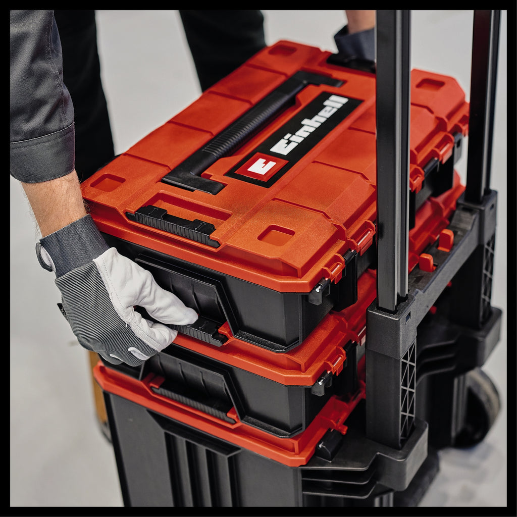Systemkoffer E-Case L mit Rollen