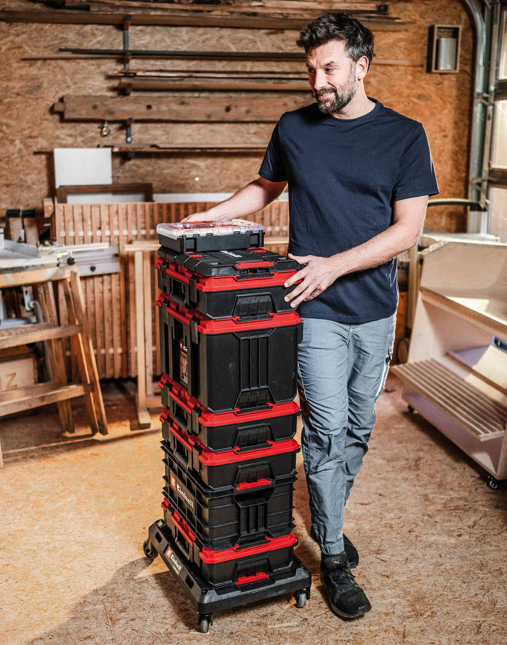Systemkoffer E-Case Adapterplatte
