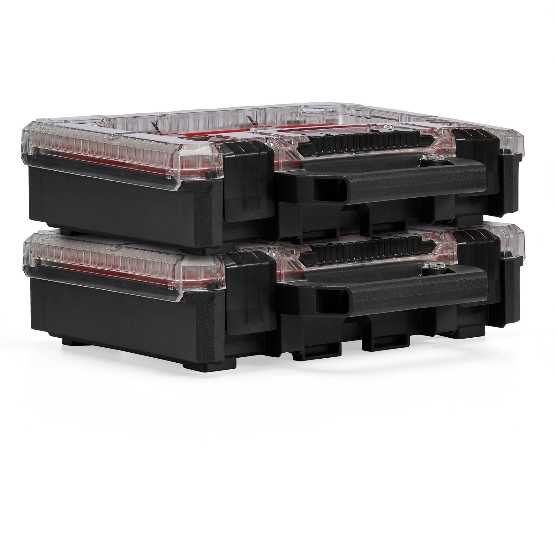 Systemkoffer E-Case Half Size Sortierbox
