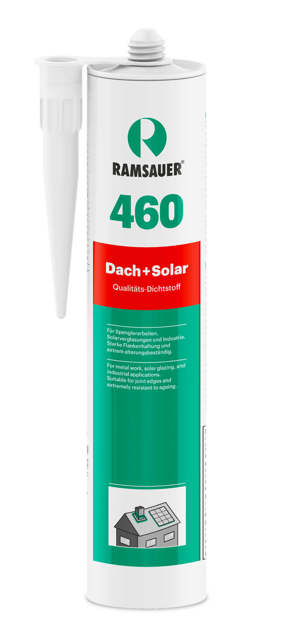 Silikon Dichtmasse 460 Dach+Solar, transparent 310ml