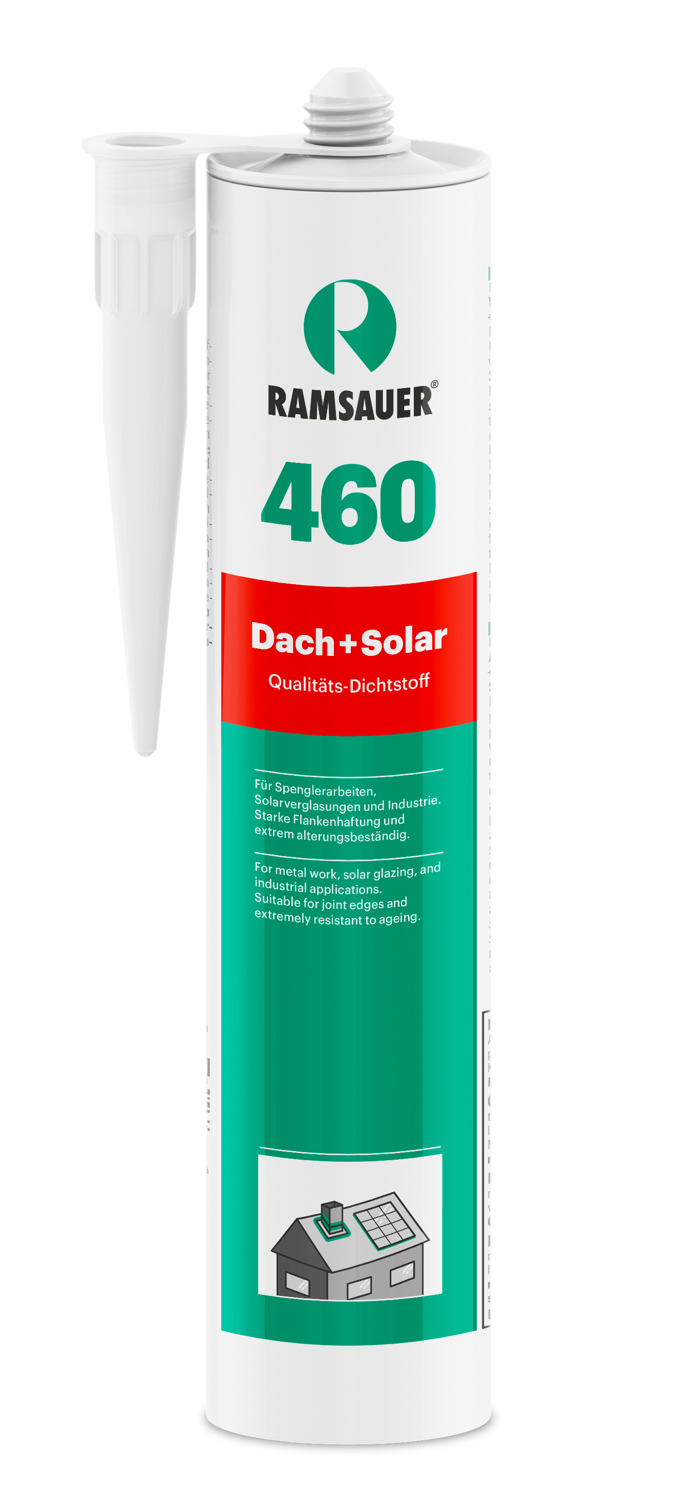 Silikon Dichtmasse 460 Dach+Solar, transparent 310ml