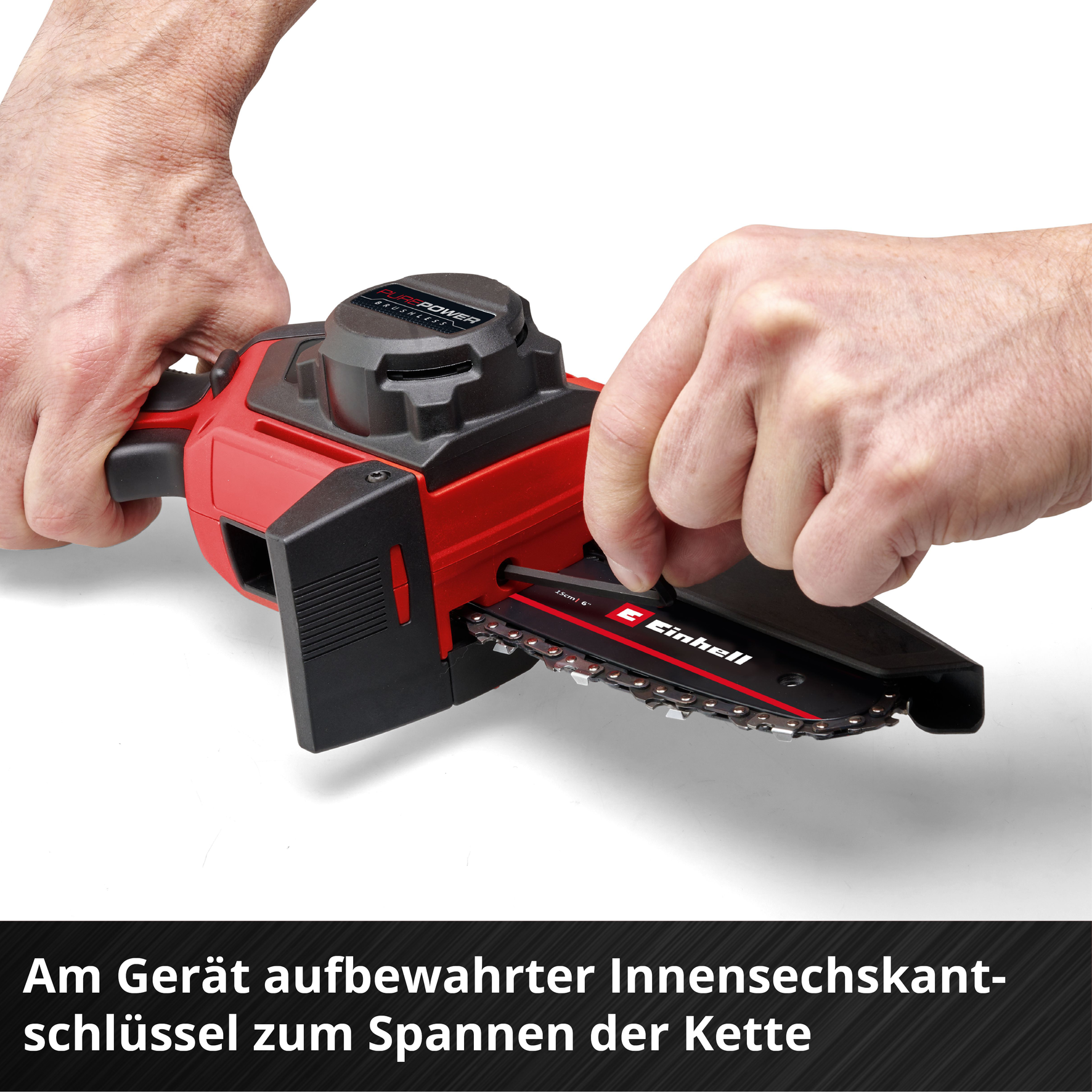 Akku-Astkettensäge GE-PS 18/15 Li Holster Kit