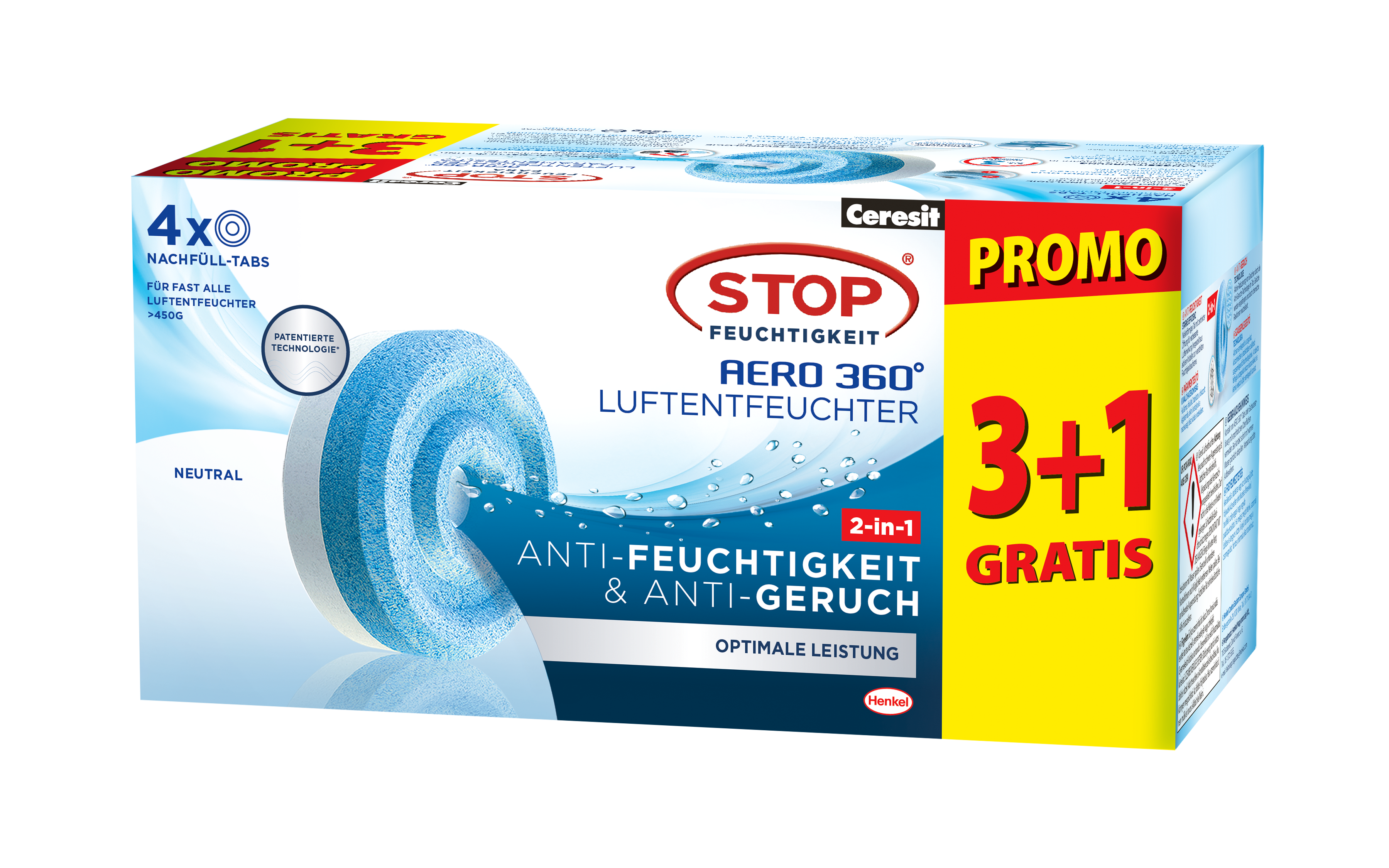 Nachfüll-Tabs 4 x 450 g