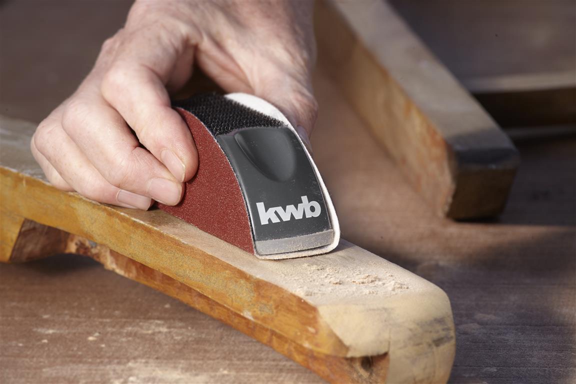 kwb Handschleifer passend für Schleifscheiben Ø125 mm