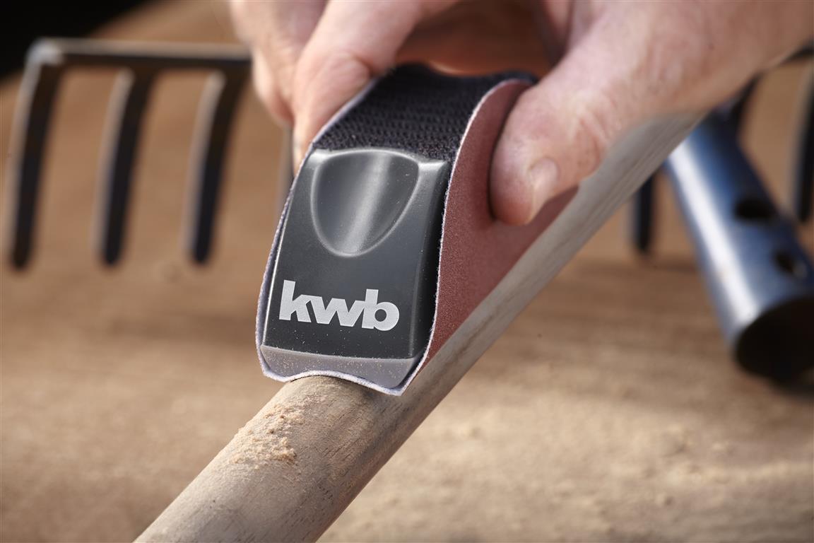 kwb Handschleifer passend für Schleifscheiben Ø125 mm