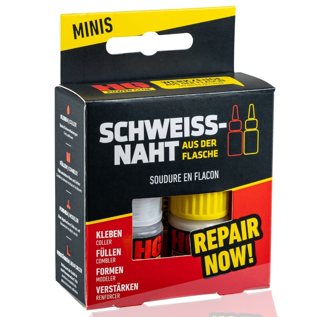 Schweißnaht aus der Flasche Mini 5 g + 10 g Granulat