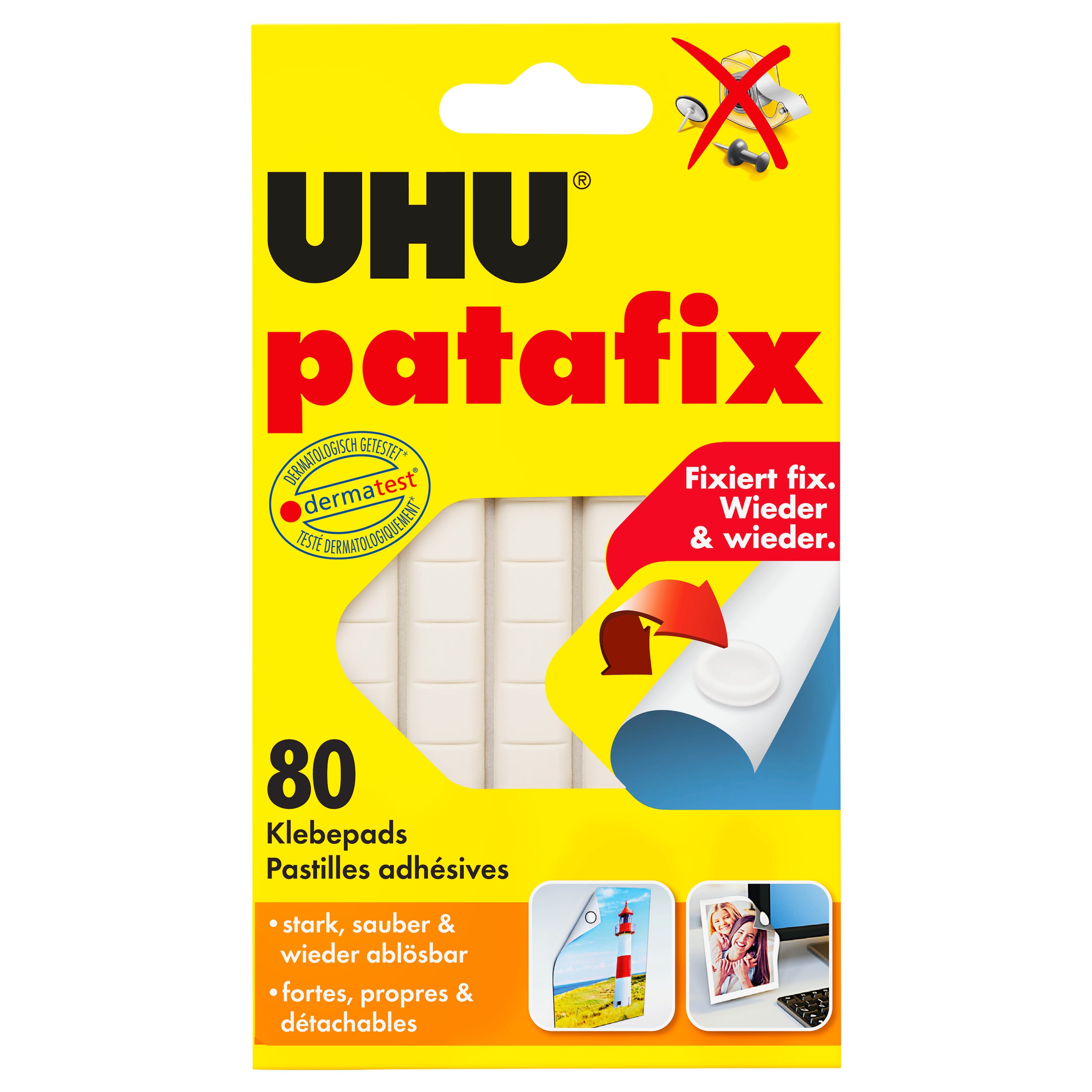 UHU patafix weiss 80 Pads