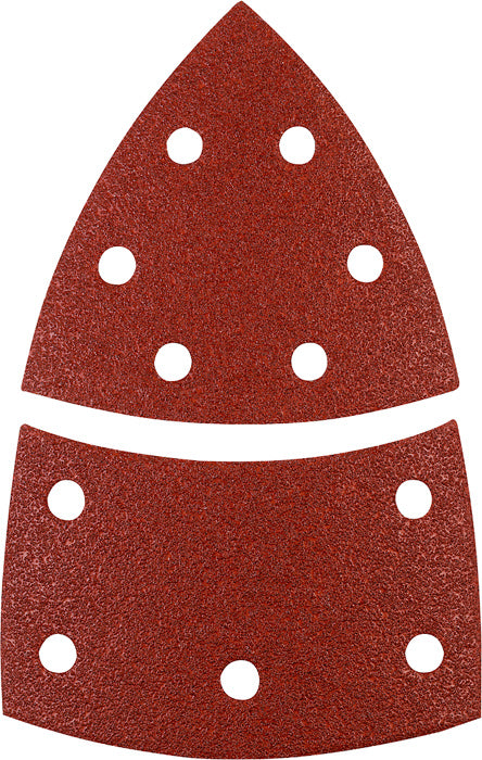 12 QUICK-STICK Schleifdreiecke, HOLZ & METALL, 100 x 62, 93 mm