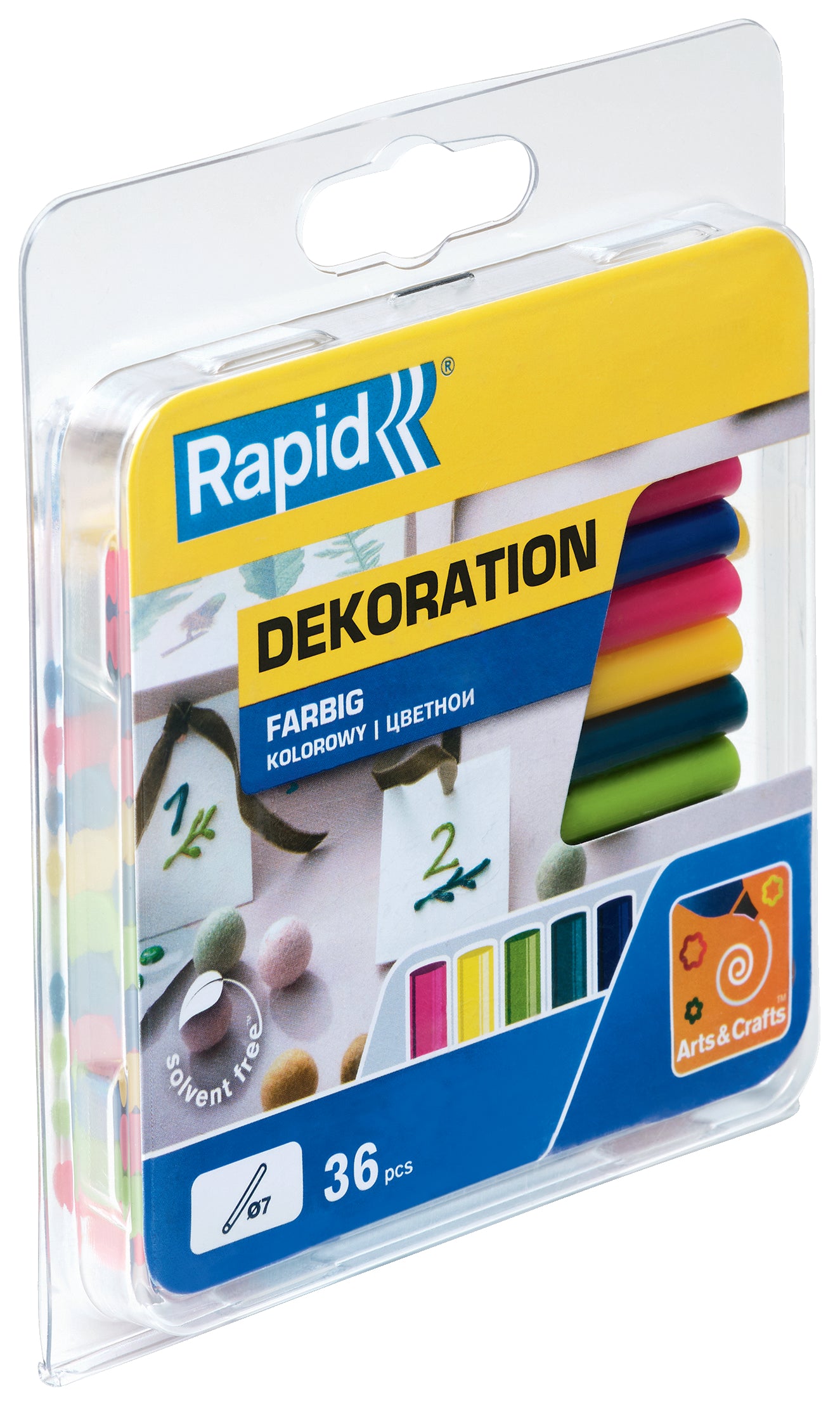 Klebesticks farbig