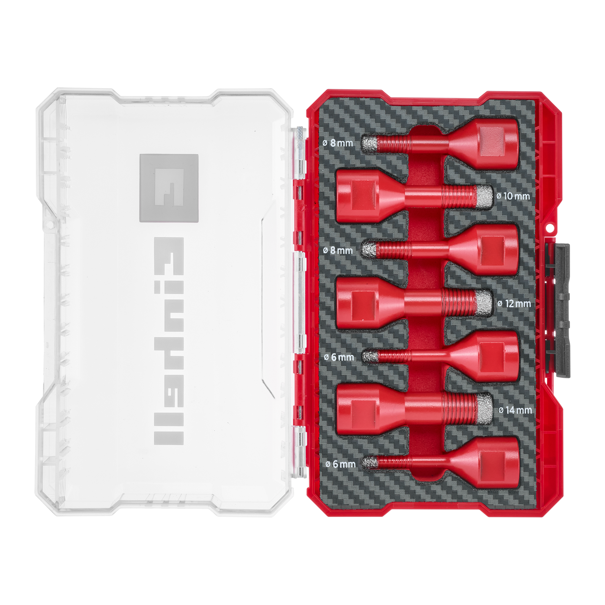 M-CASE Diamant-Fliesenbohrer-Set, M14, 7-tlg.