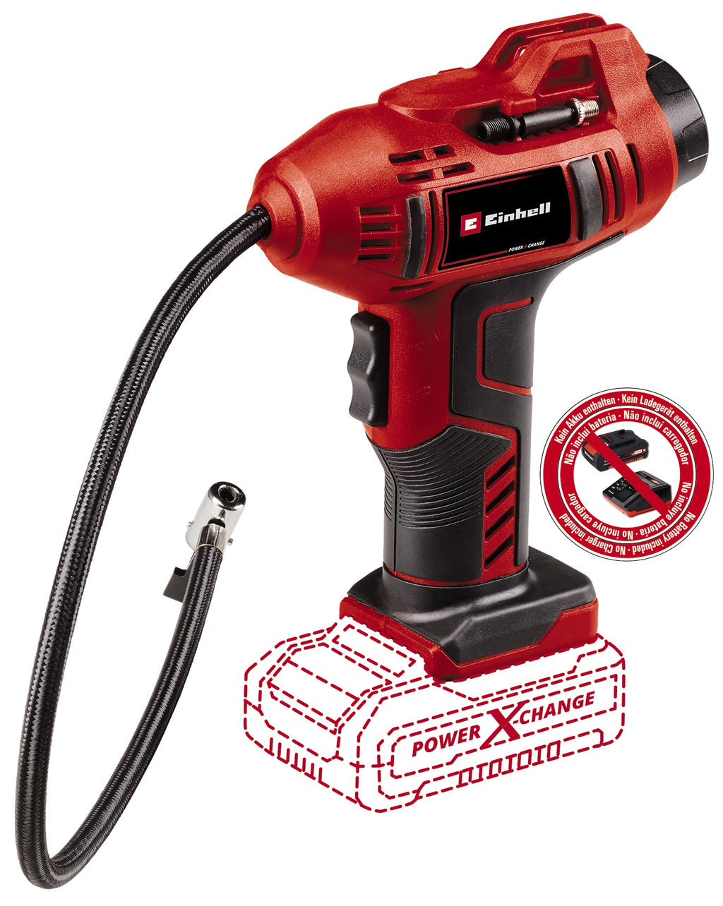 Akku-Luftpumpe CE-CC 18 Li-Solo, Power X-Change