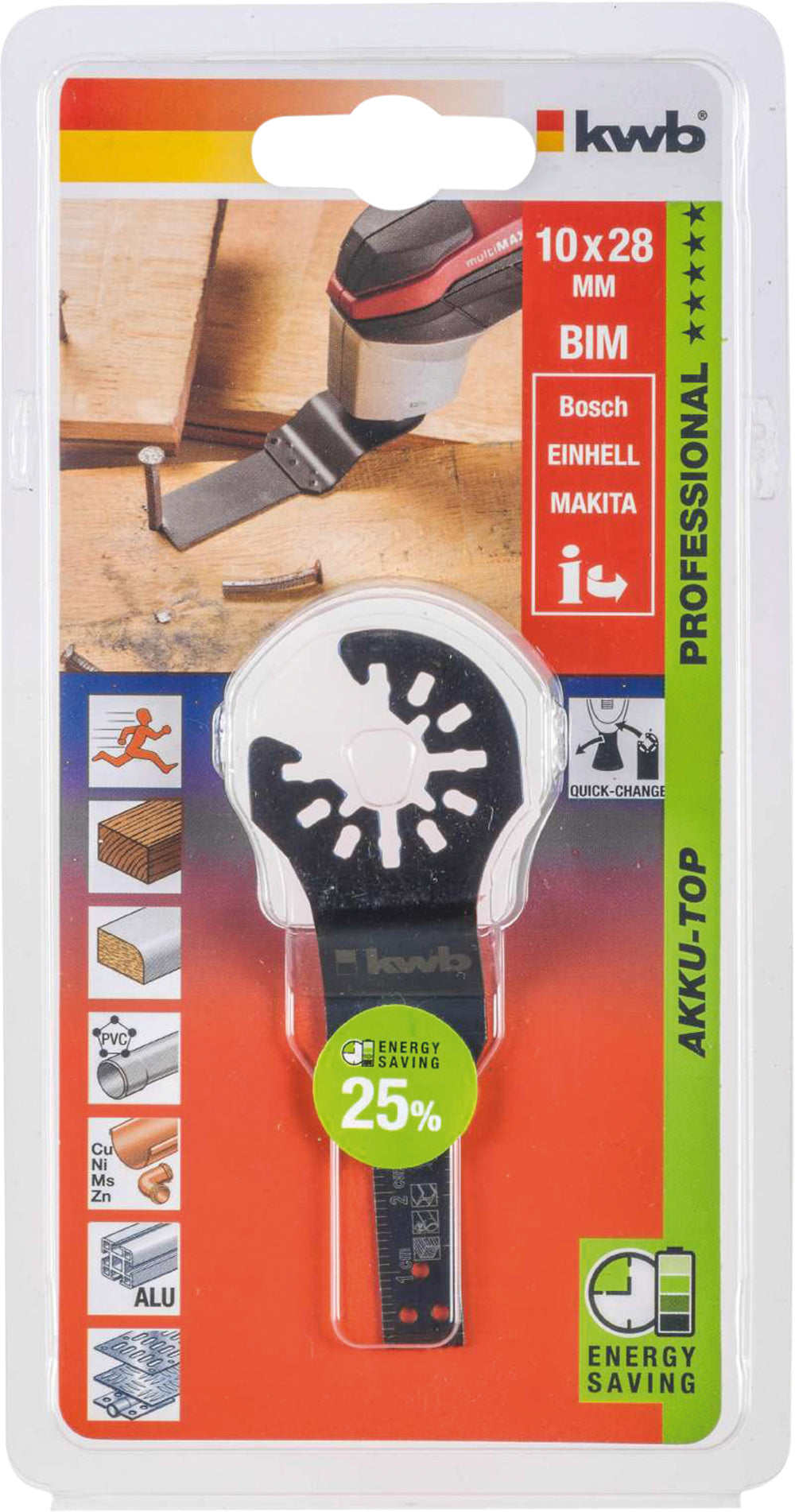 Tauchsägeblatt Metall 10 mm Ø AkkuTop