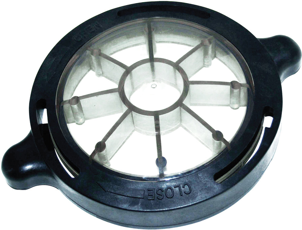 Filterdeckel Hart-PVC