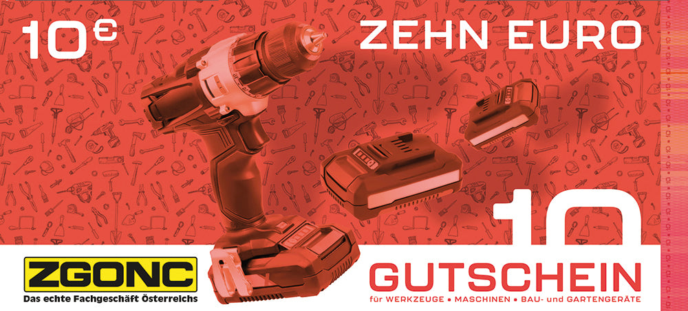 Gutschein € 10,--