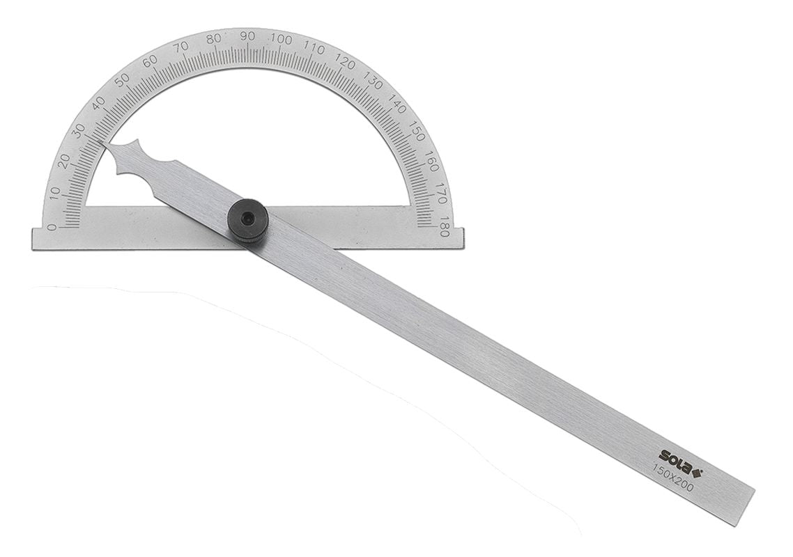 Präzisions-Winkelmesser 200 x 150 mm