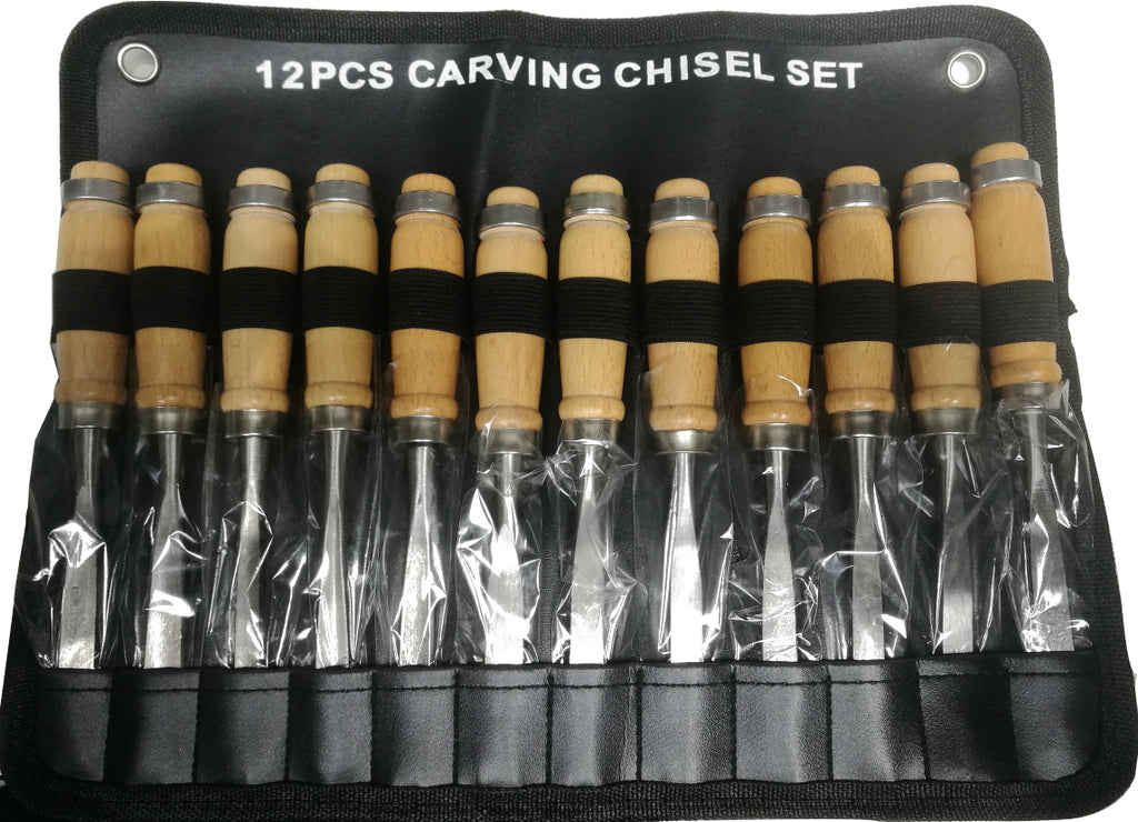 Schnitzmessersatz 12-tlg.