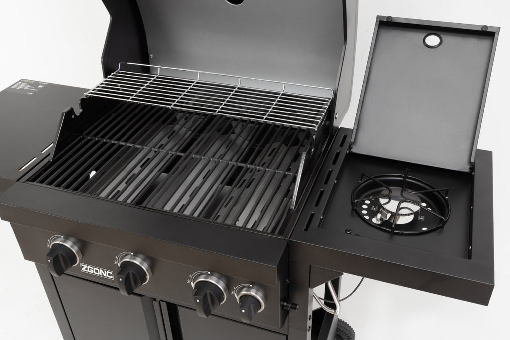 Gasgrill 3 Brenner + Seitenkocher