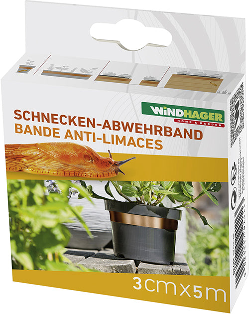 Kupfer-Schneckenabwehr-Band 5 m