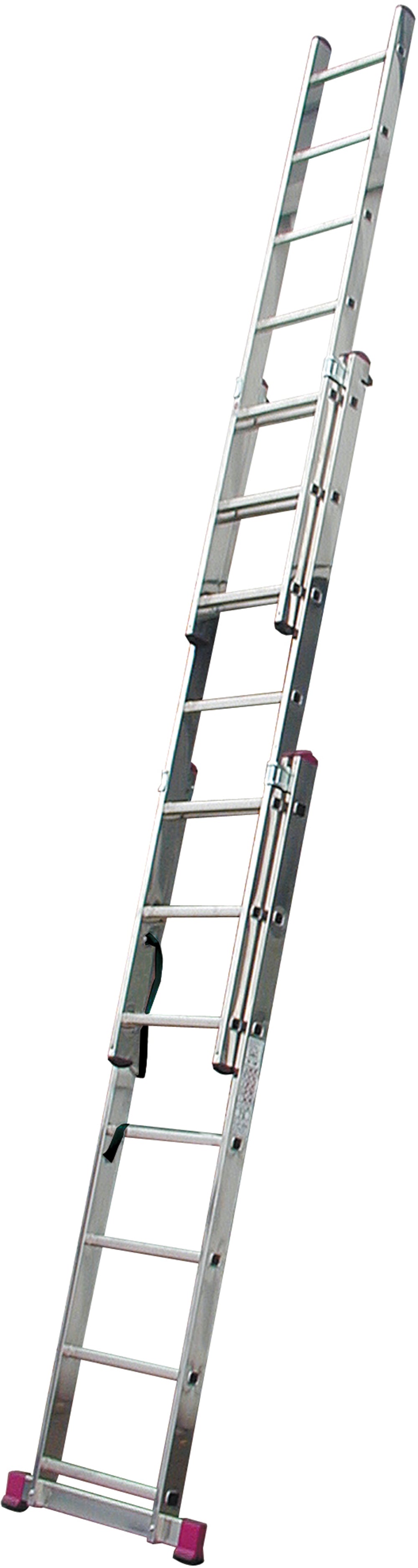 Alu-Kombileiter m. Treppenfunktion 3 x 7 Sprossen