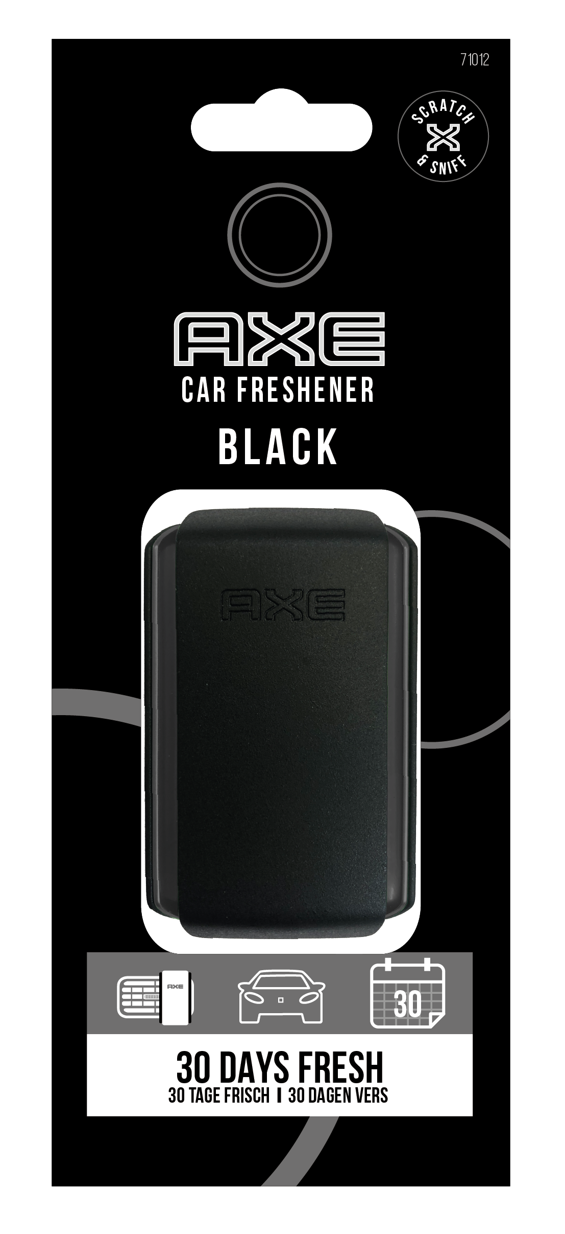 Axe Lufterfrischer Vent, Black