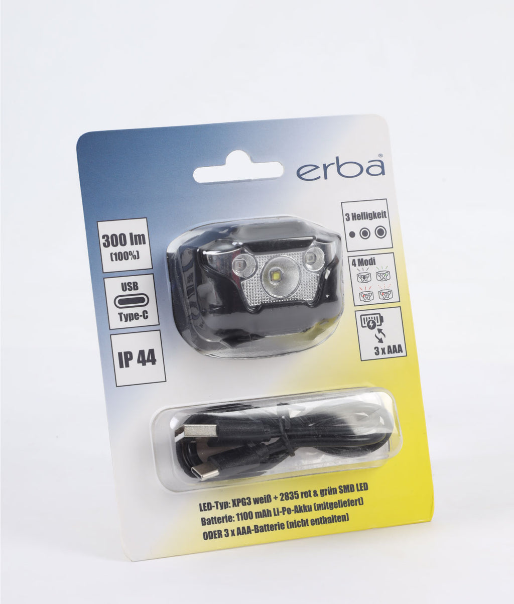 LED-Stirnlampe 300 Lumen