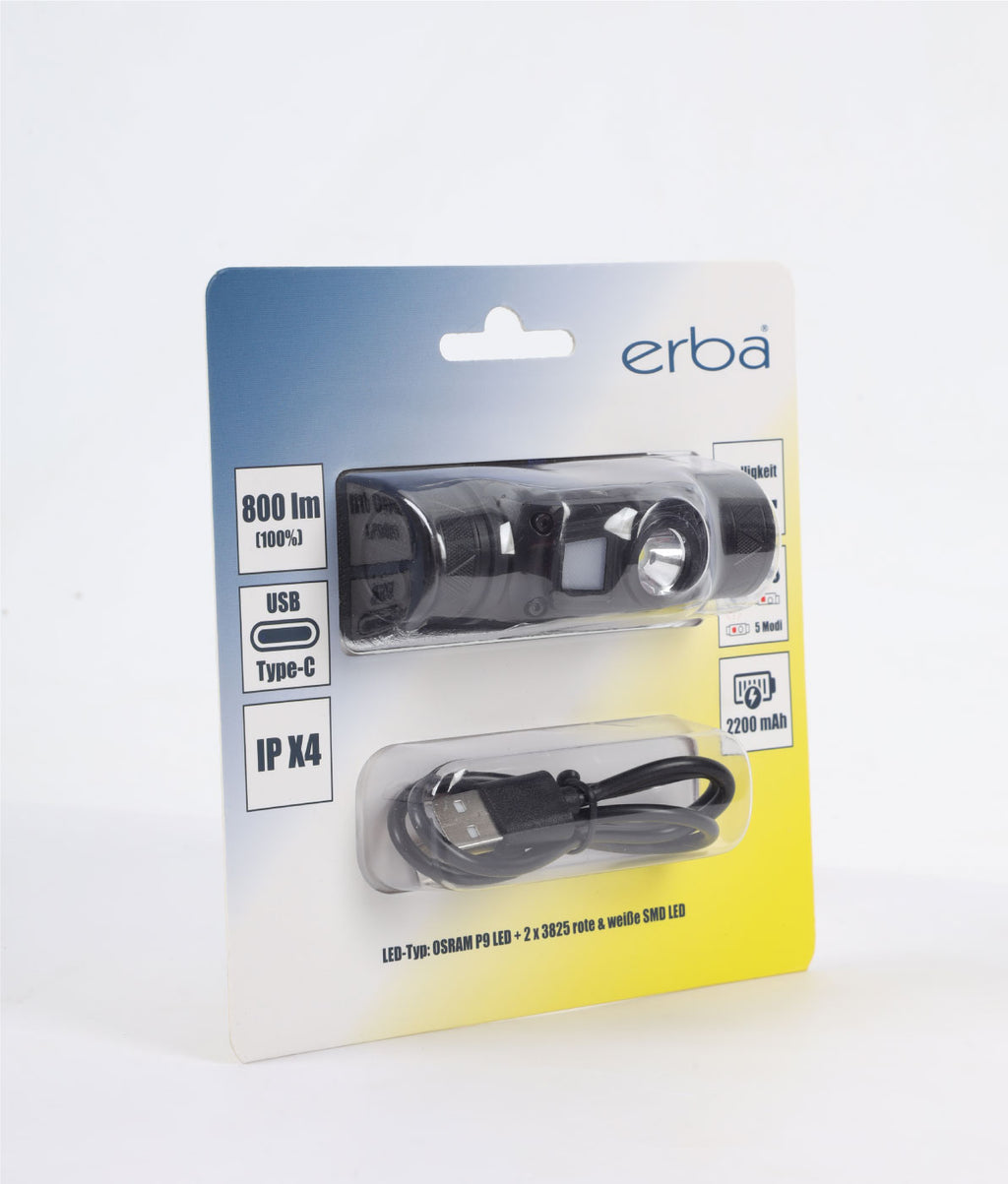 LED-Stirnlampe, 800 Lumen