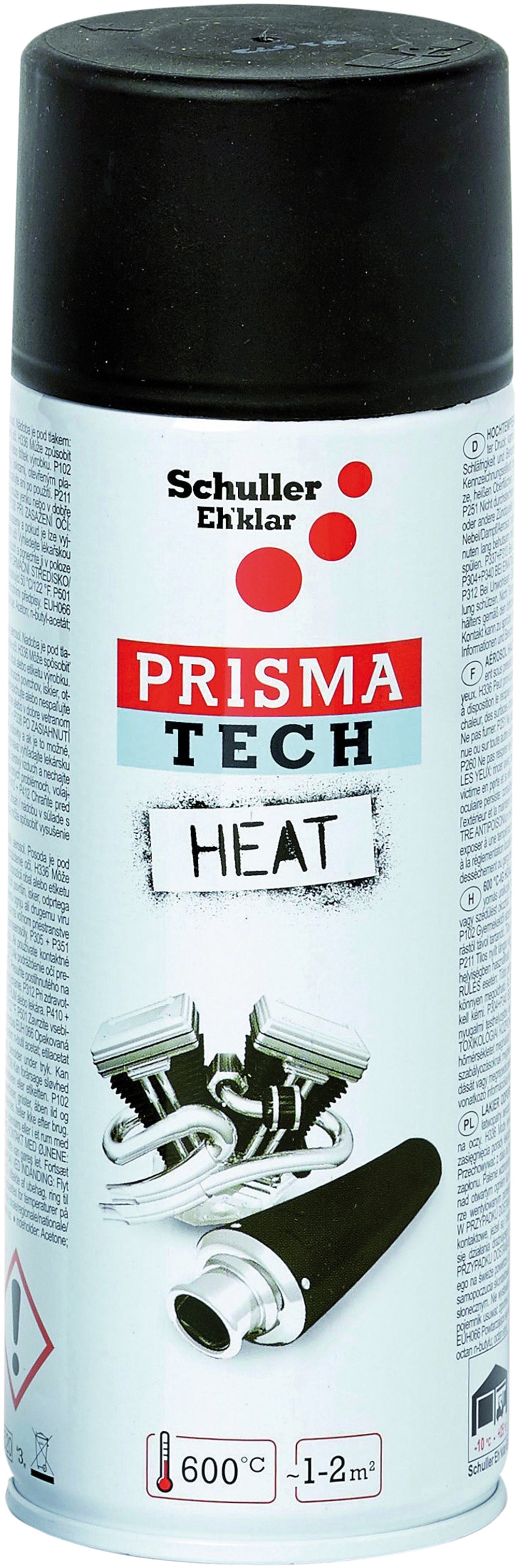 Sprühlack schwarz 400 ml hitzebeständig