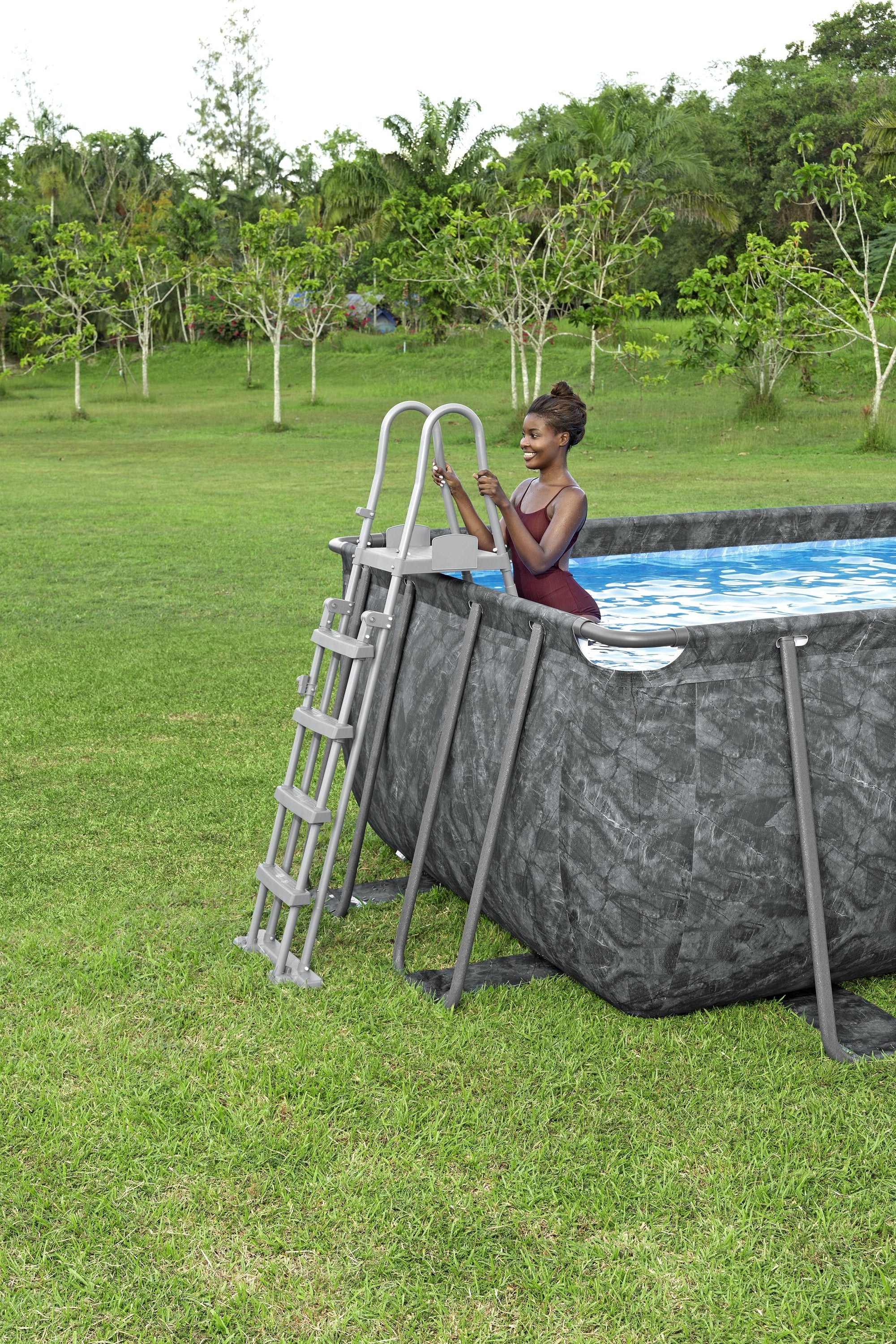 Stahlrahmen-Pool 549 x 274 x 132 cm APX365
