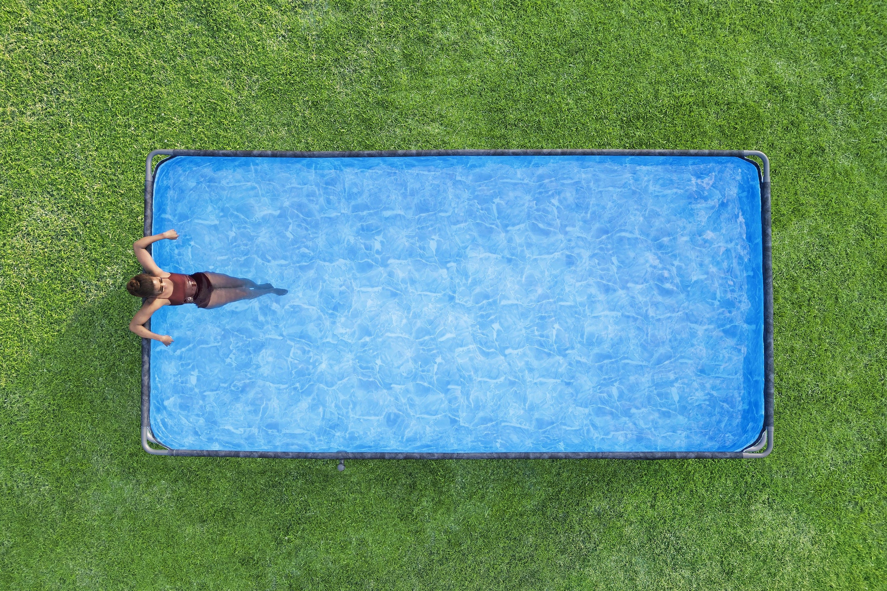 Stahlrahmen-Pool 549 x 274 x 132 cm APX365
