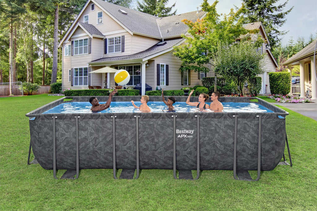 Stahlrahmen-Pool 549 x 274 x 132 cm APX365