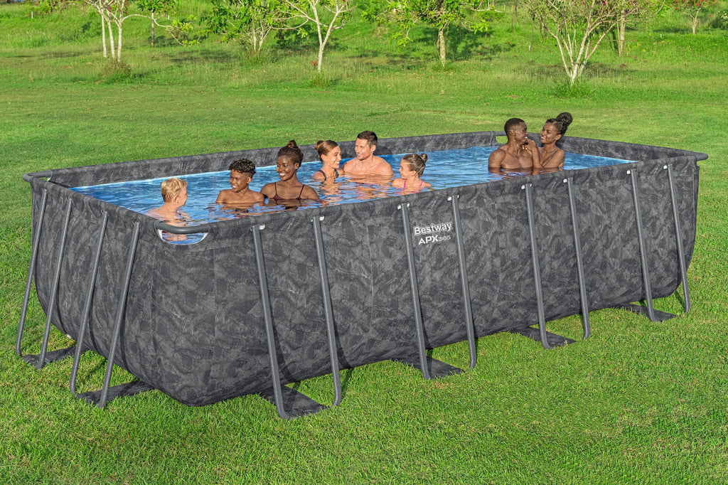 Stahlrahmen-Pool 549 x 274 x 132 cm APX365