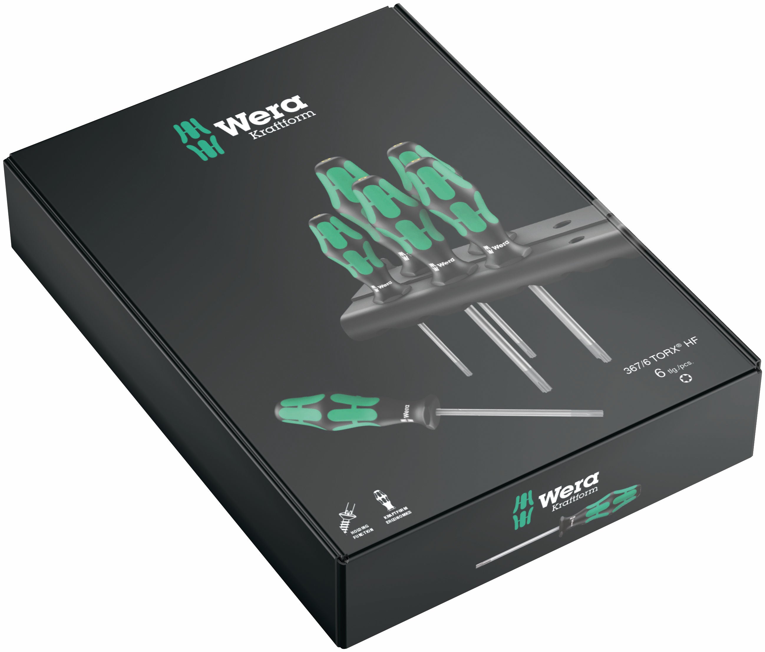 Torx-Schraubenzieher-Satz 6-tlg. Kraftform Plus 300
