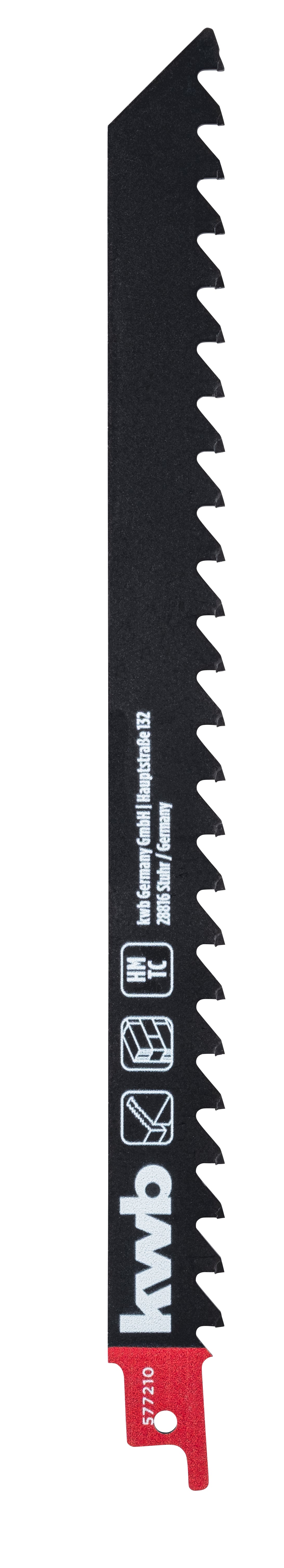 Hartmetall-Säbelsägeblatt für Porenbeton, Länge 228 mm