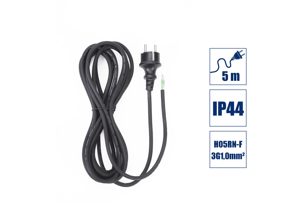 Gummi-Kabel 5 m