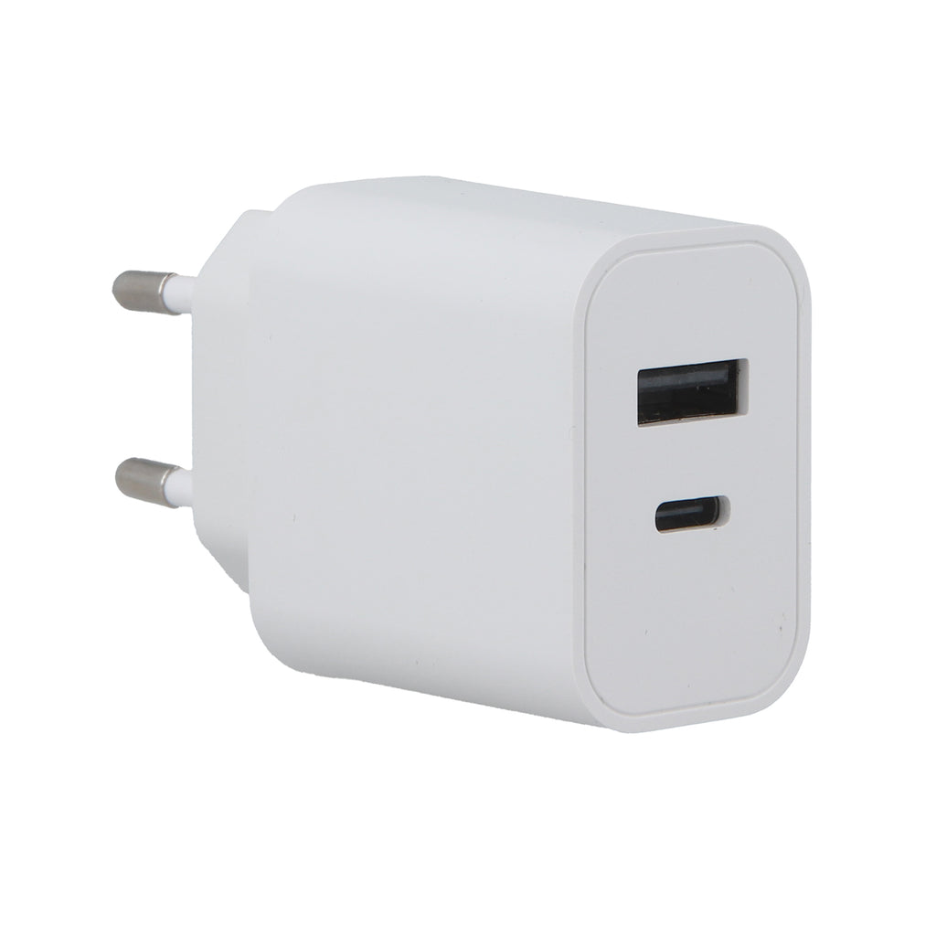 20W PD Wandlader mit USB-C und USB-A Schnittstelle