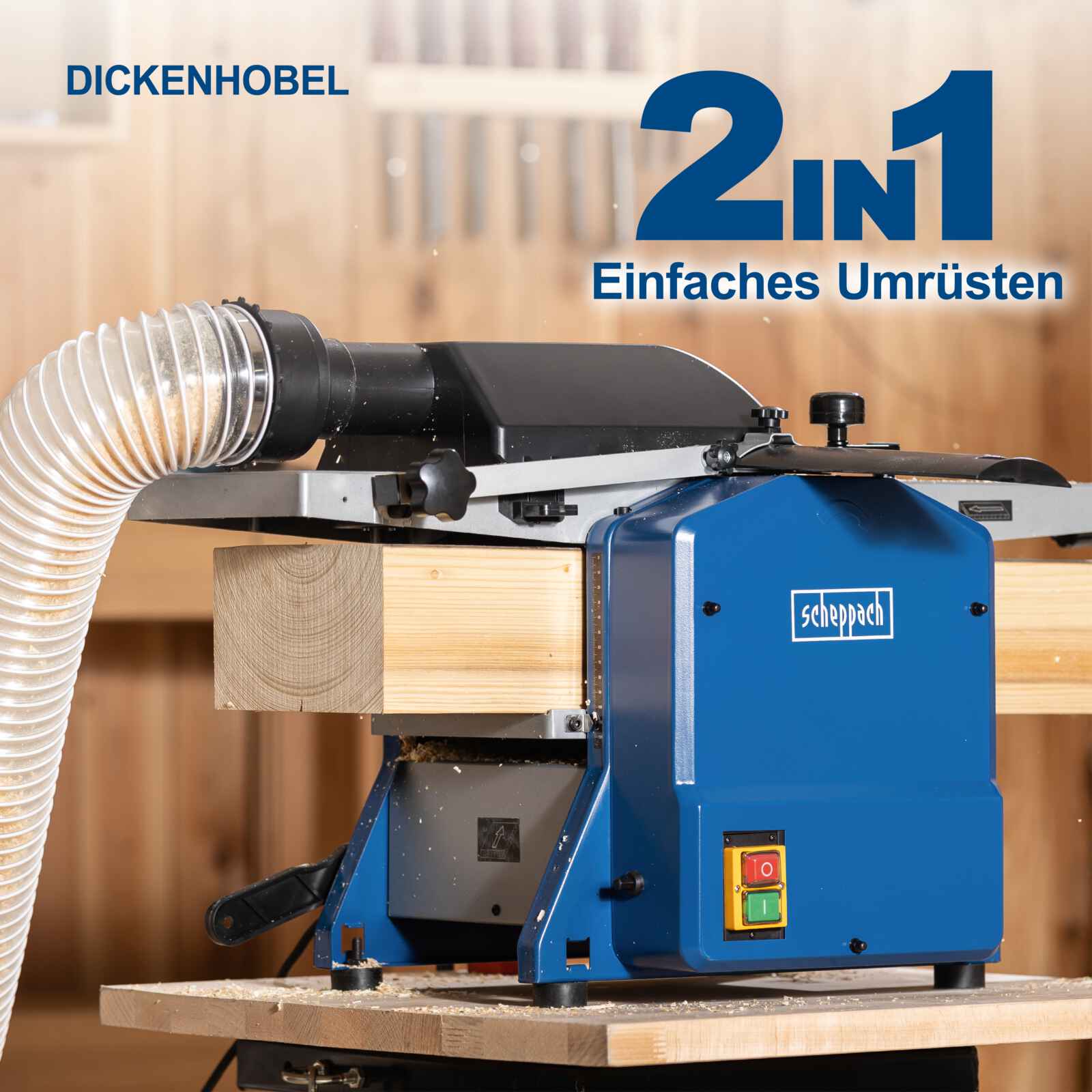 Abricht-Dickenhobelmaschine HMS850