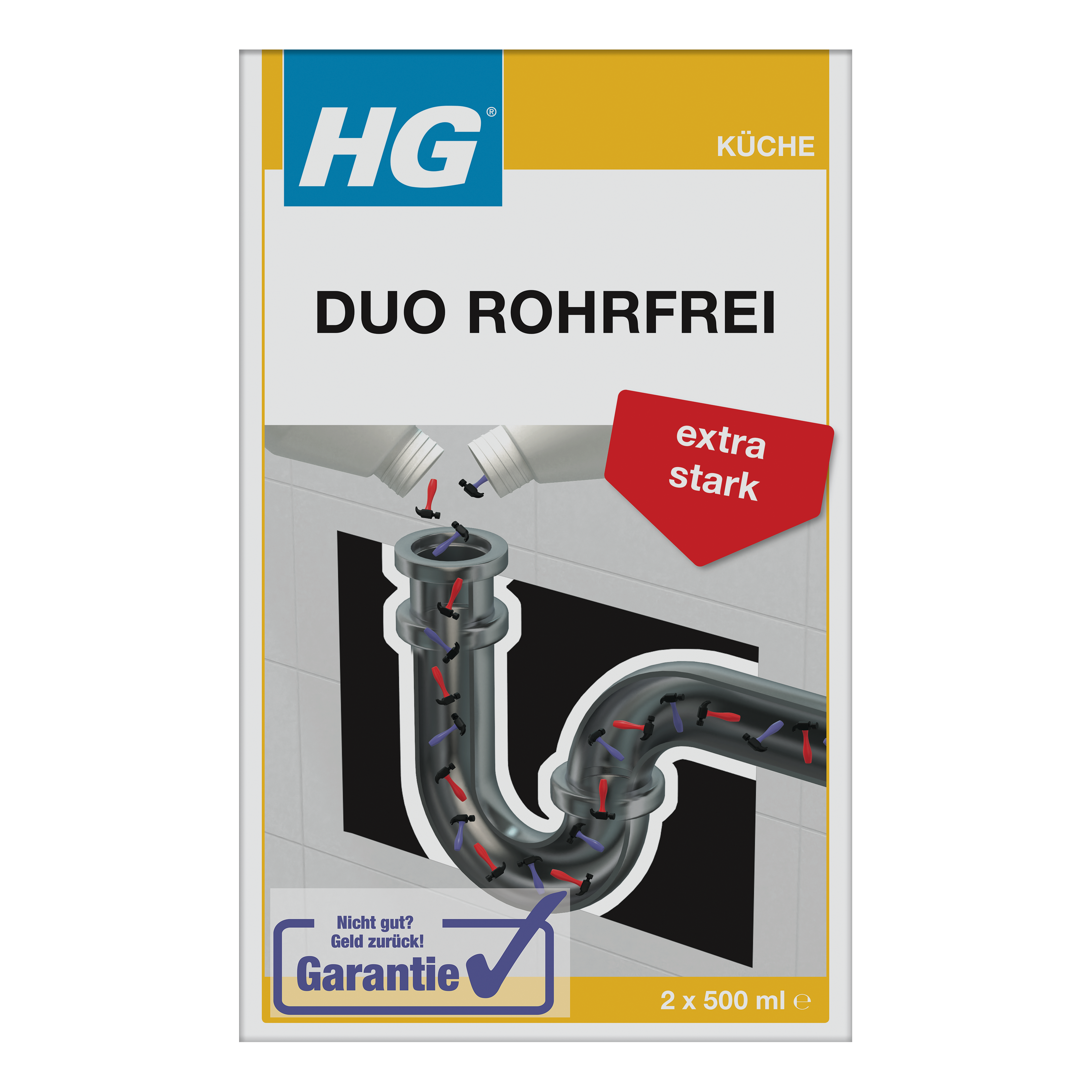Duo-Rohrfrei 2 x 500 ml