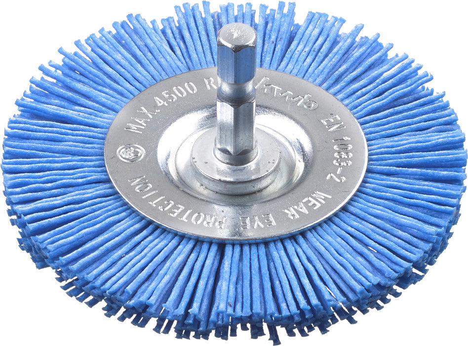 Scheibenbürste, Schleifnylon, Ø 75 mm, fein