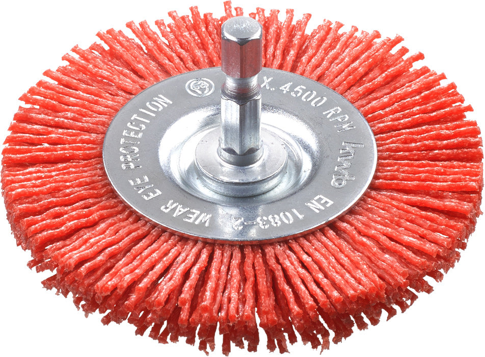 Scheibenbürste, Schleifnylon, Ø 75 mm, grob